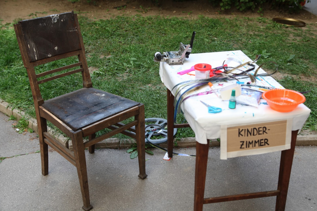 Filmworkshop beim Kindertag im WUK